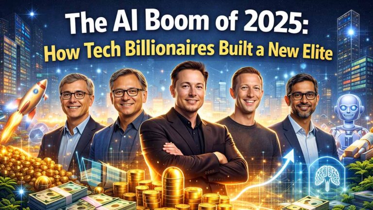 The AI Boom of 2025: How Tech Billionaires Built a New Elite - TechyGenie