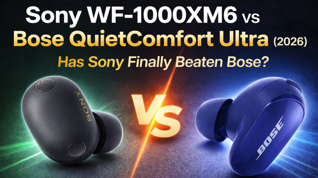 Sony WF-1000XM6 vs Bose QuietComfort Ultra