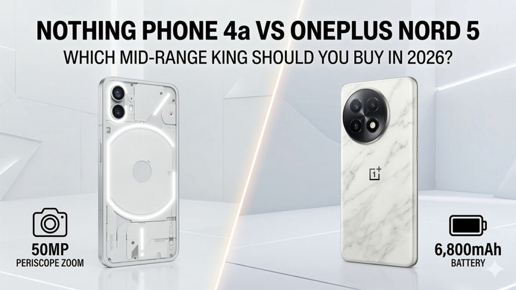 Nothing Phone 4a vs OnePlus Nord 5