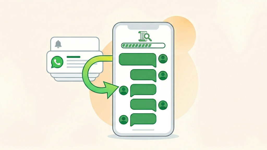 Recover WhatsApp Messages from Android 16 Notification History