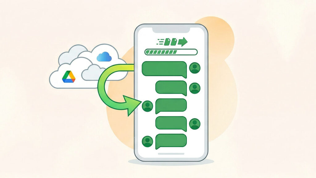 Google Drive or iCloud Backup