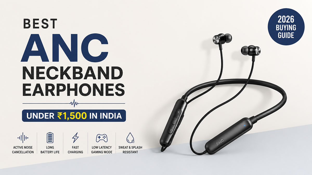 Best ANC Neckband Under 1500